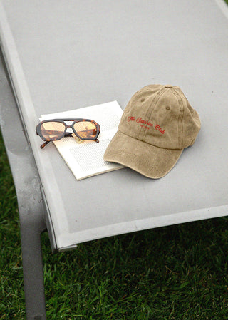 "The Sunshine Club" Cap – Tan