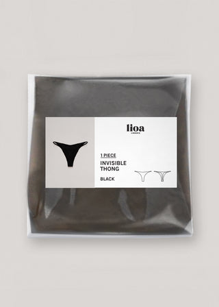 Seamless Thong | Black